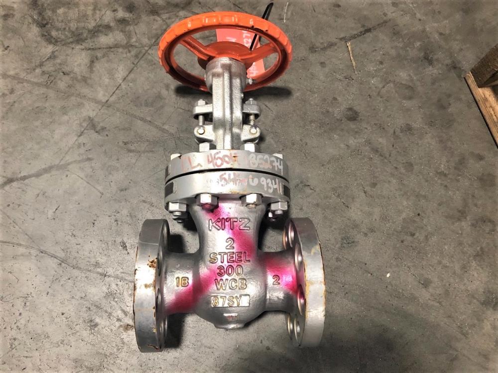 Kitz 2" 300# WCB Gate Valve 300 SCLS